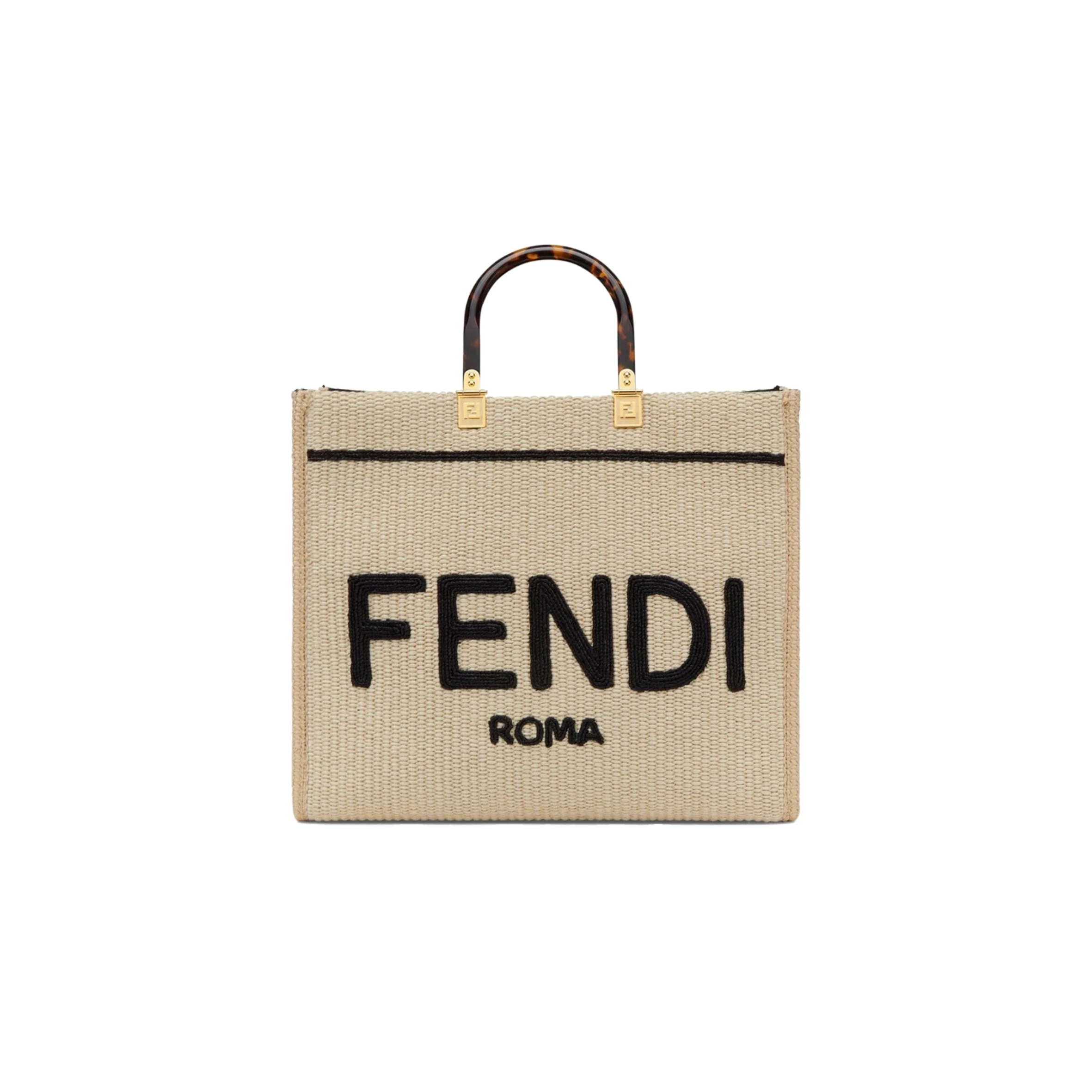 FENDI SUNSHINE SHOPPER TOTE BAG (35*31*17cm) 